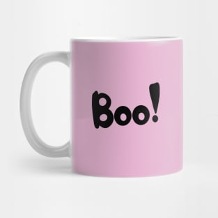 Boo lettering Mug